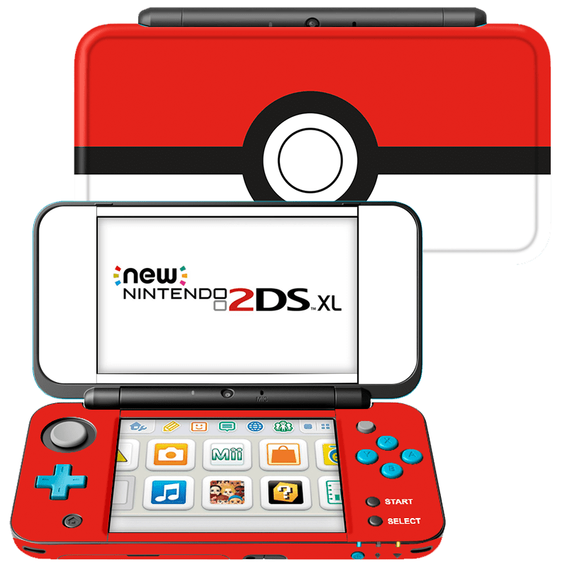 Pokémon Pokeball Nintendo New 2DS XL (2017) Skin