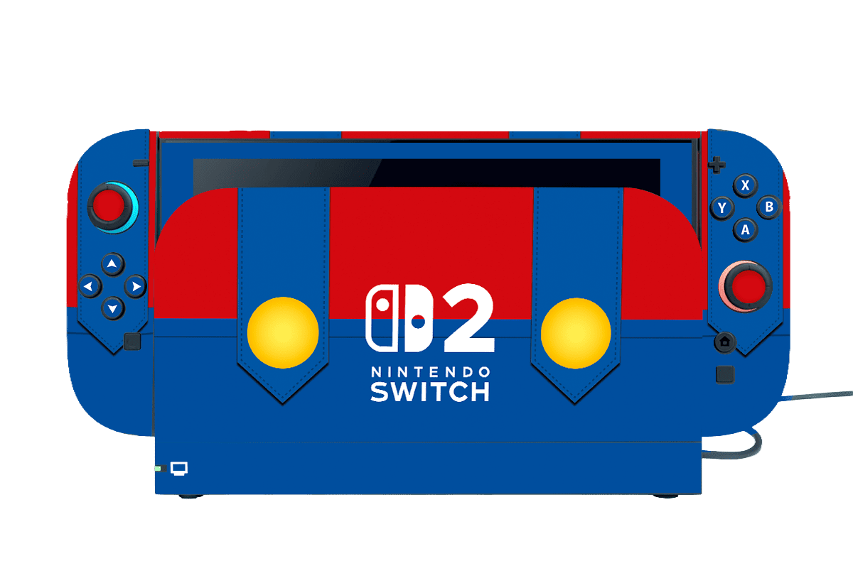 Mario Bros Skin Nintendo Switch 2 (2025) Xonebrand
