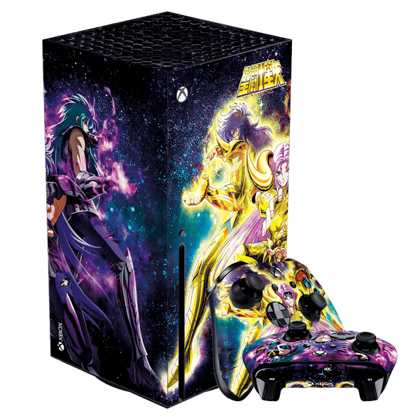 Saint Seiya Xbox Series X Skin Xonebrand