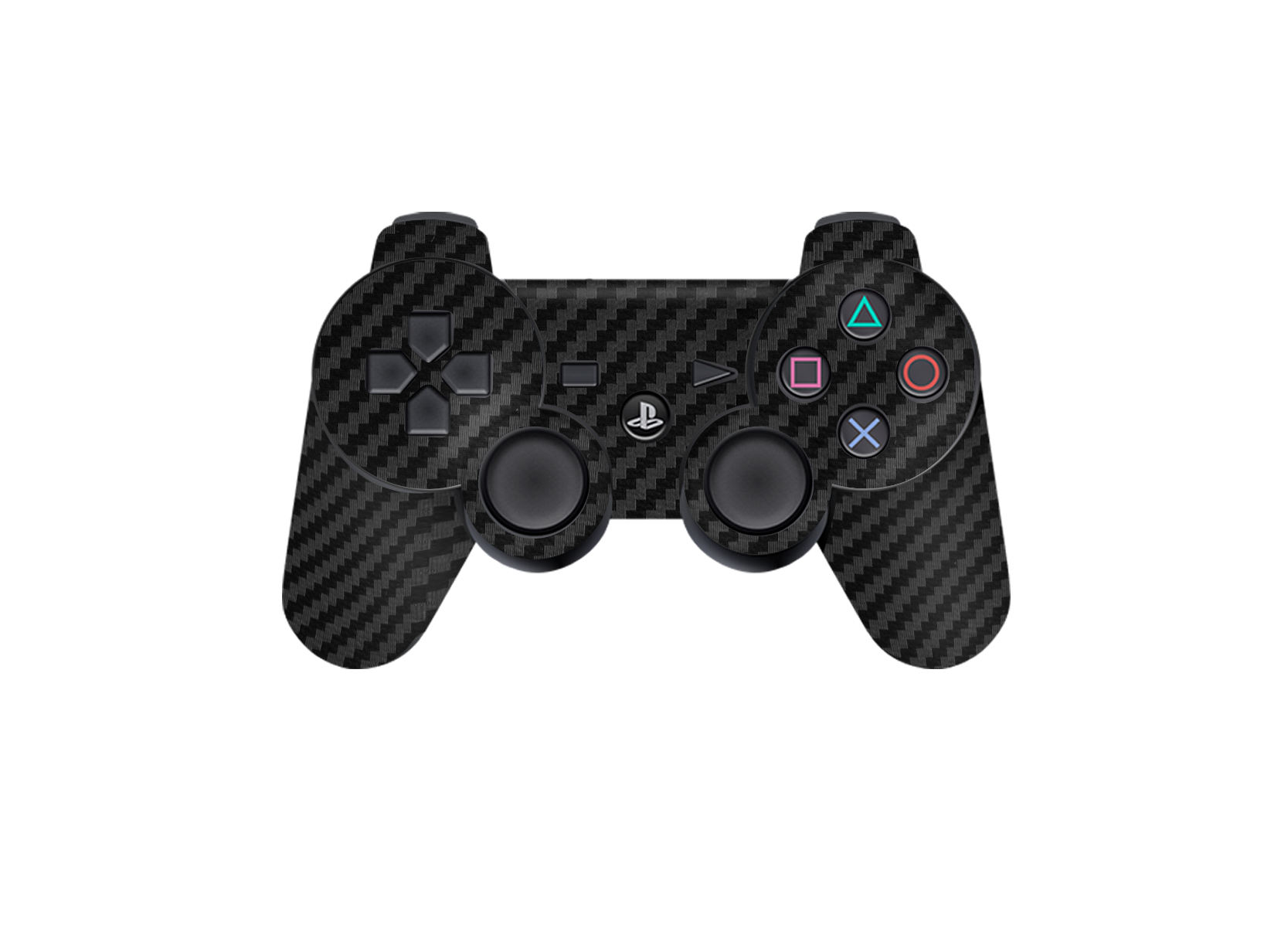 Fibra Carbono Negro Skin Playstation 3 Fat