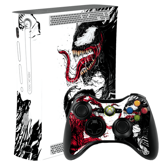 Venom vs Carnage Skin Xbox 360 Fat