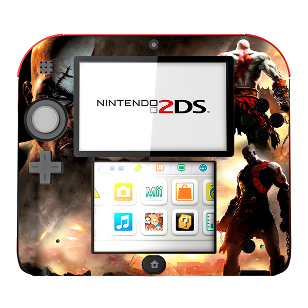 Skin para Nintendo 2Ds edición God of War – Xonebrand