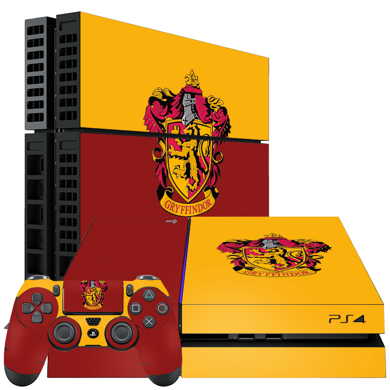 Harry Potter Casa Gryffindor PS4 Fat Bundle Skin