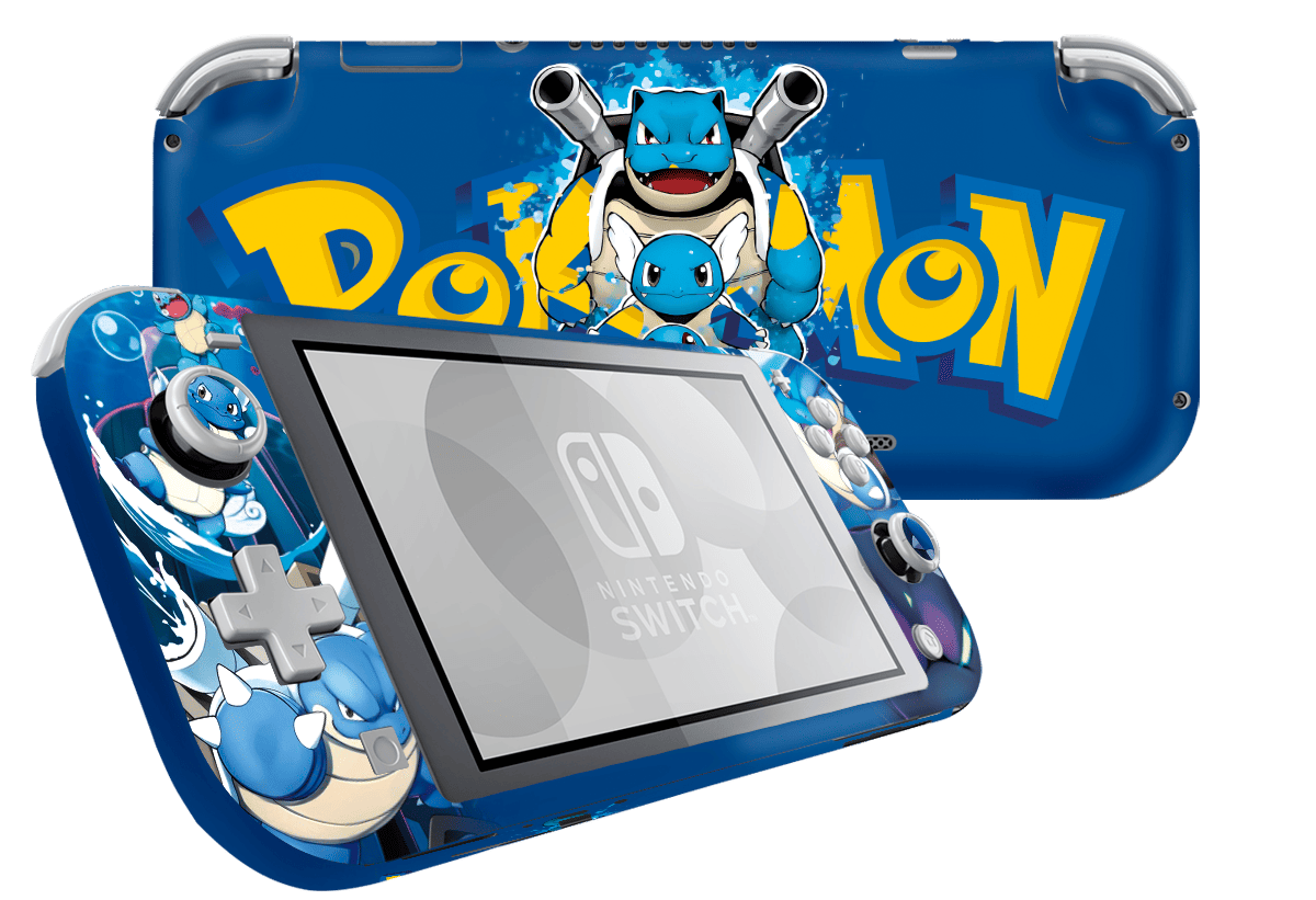Pokemon Squirtle Skin Nintendo Switch Lite
