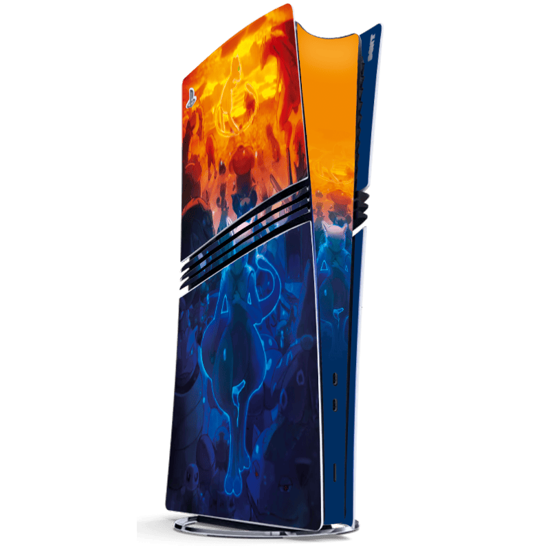 Pokemon Mewtwo Skin Playstation 5 Pro Xonebrand