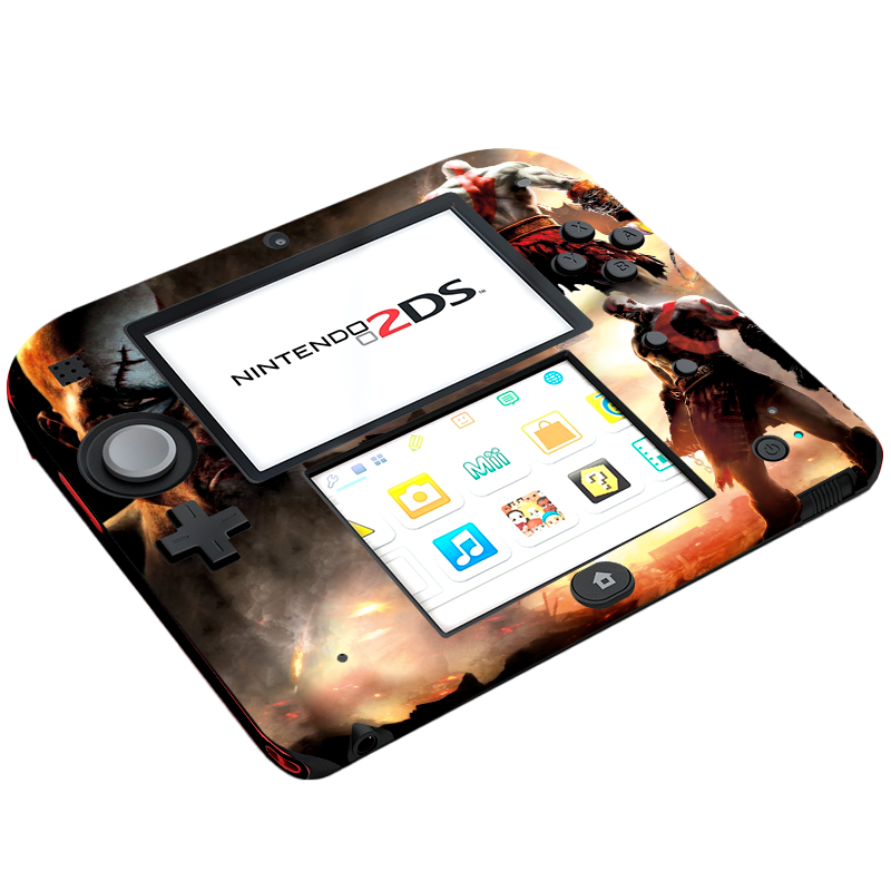 Skin para Nintendo 2Ds edición God of War – Xonebrand