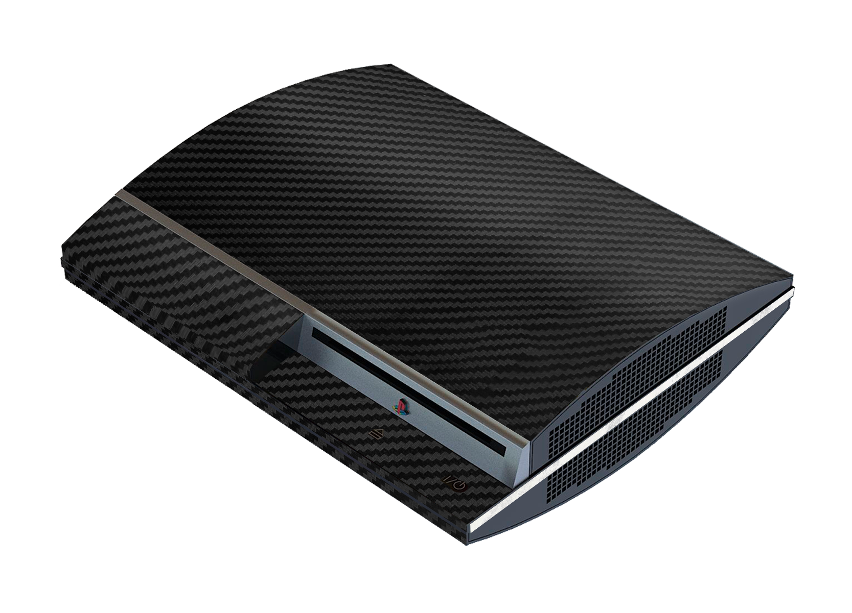 Fibra Carbono Negro Skin Playstation 3 Fat