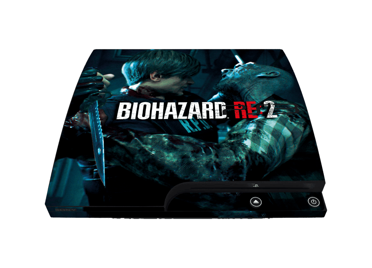 Resident Evil 2 PS3 Slim Bundle Skin