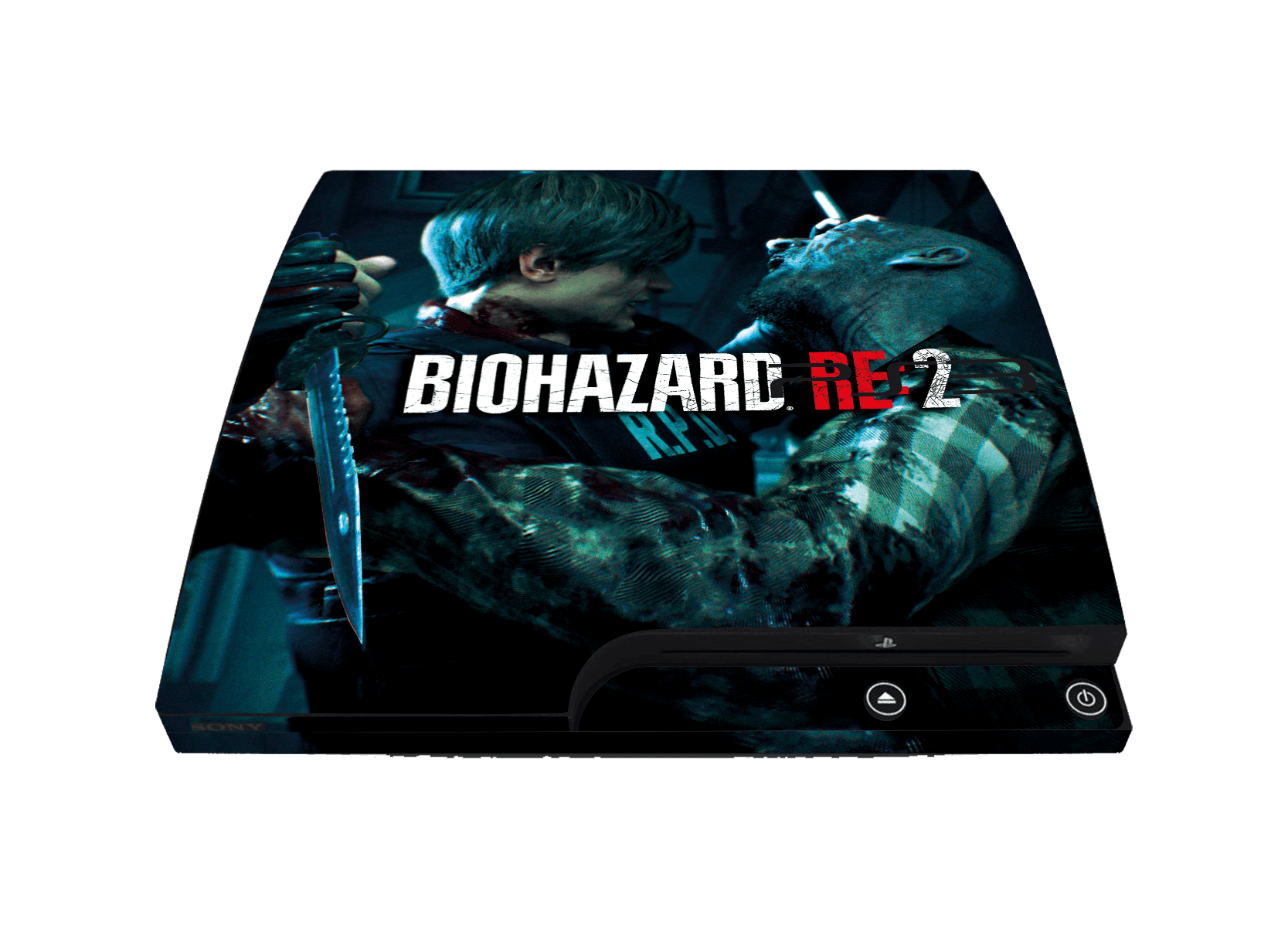 Resident Evil 2 Skin Playstation 3 Slim