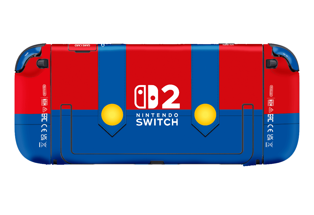 Mario Bros Skin Nintendo Switch 2 (2025) Xonebrand