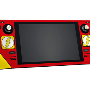 Flash Steam Deck Handheld Gaming Computer Skin