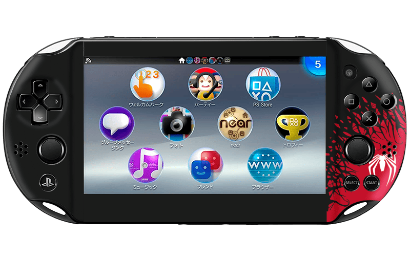 Spiderman 2 Skin Playstation Portable PSVita Slim