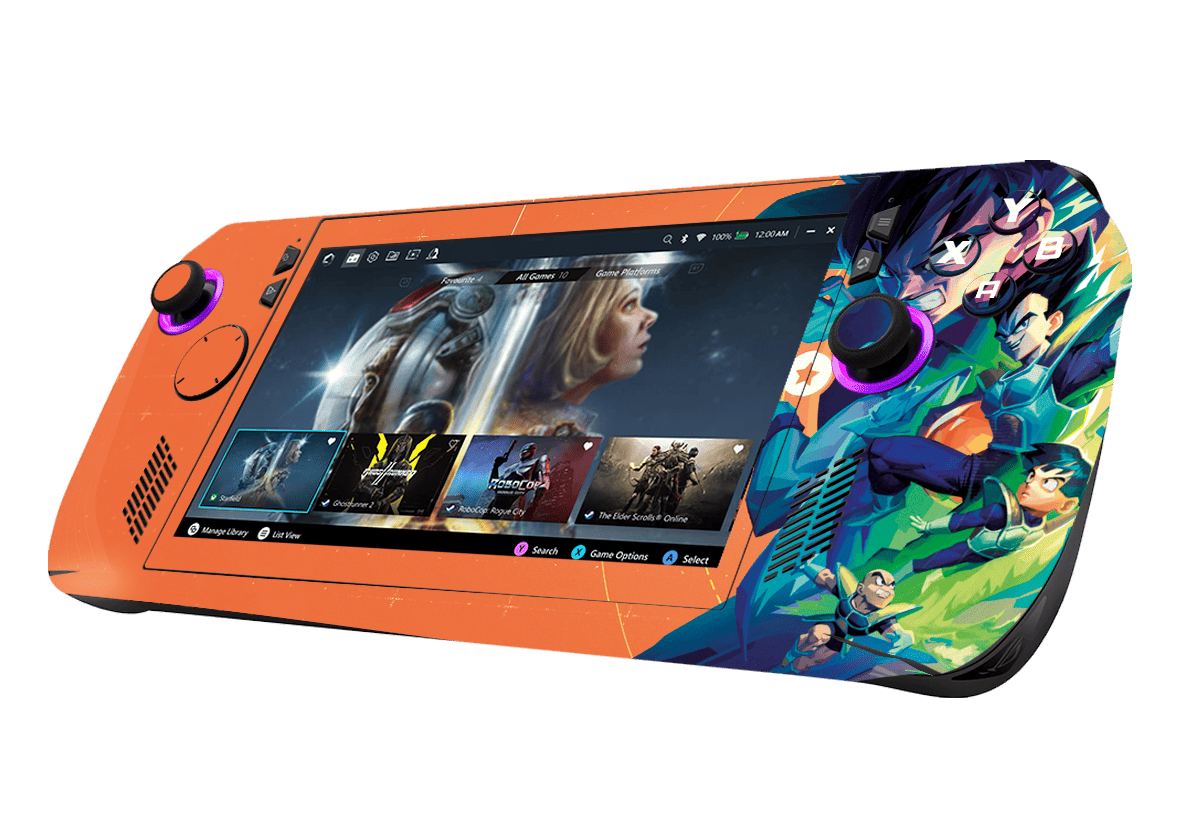 Skin para ASUS Rog Ally X edición Dragon Ball Goku – Xonebrand
