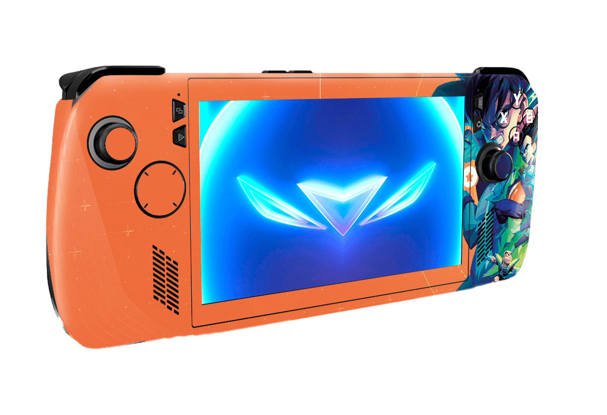 Dragon Ball Z Asus Rog Ally X Handheld Gaming Computer Skin