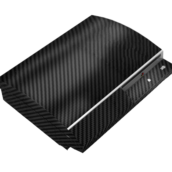 Fibra Carbono Negro Skin Playstation 3 Fat