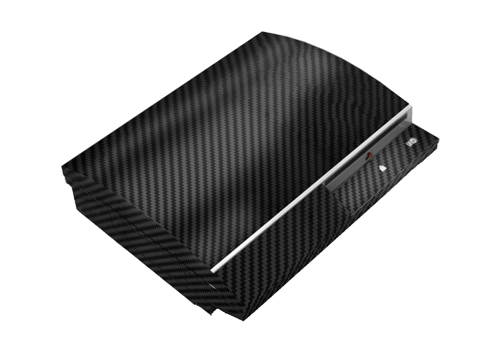 Fibra Carbono Negro Skin Playstation 3 Fat