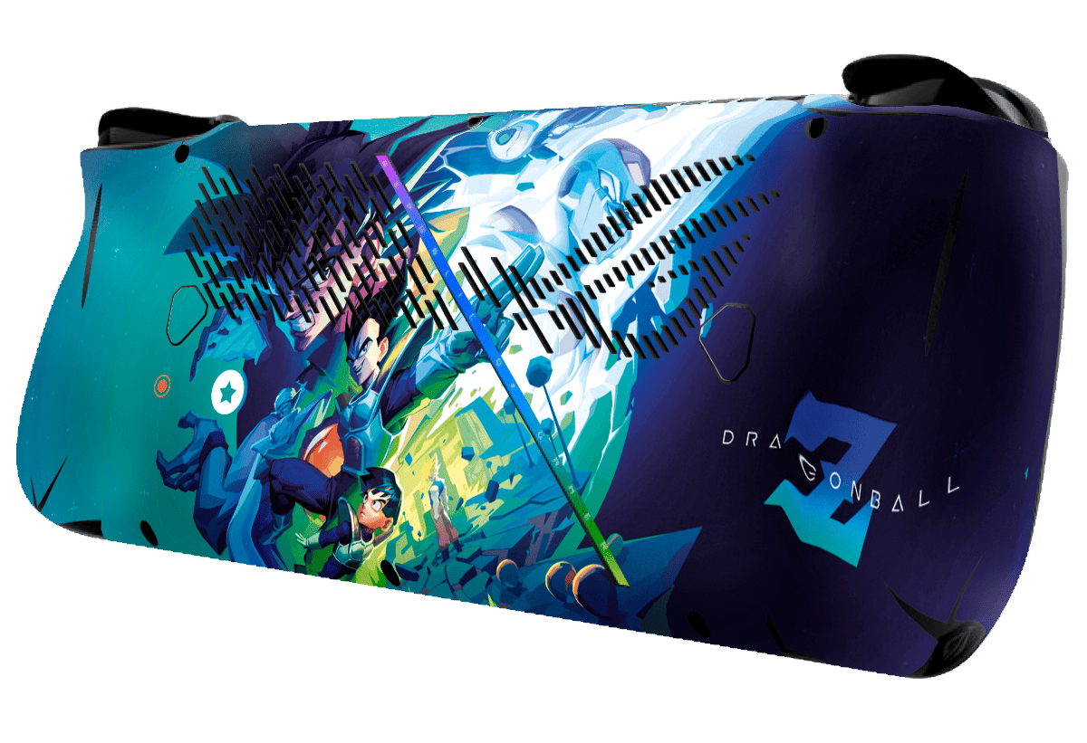 Dragon Ball Z Asus Rog Ally X Handheld Gaming Computer Skin