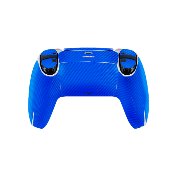 Fibra Carbono Celeste Skin Playstation 5 DualSense Full