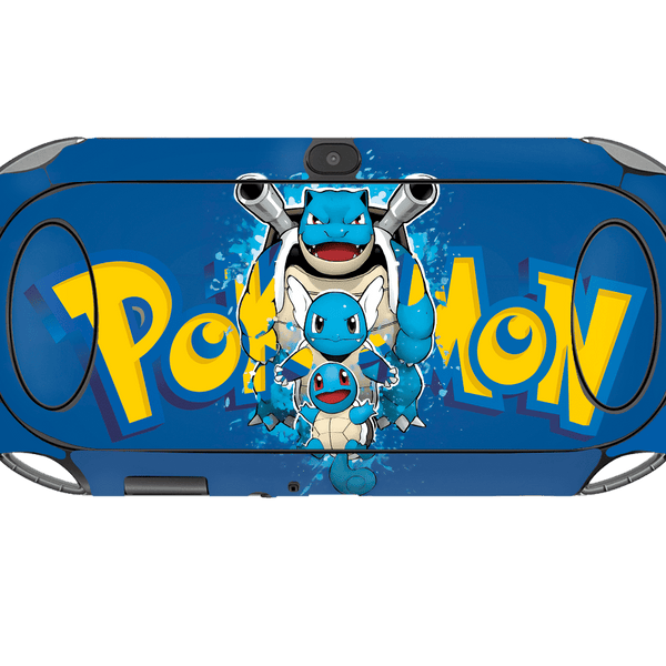 Pokemon Squirtle Skin Playstation Portable PSVita Fat