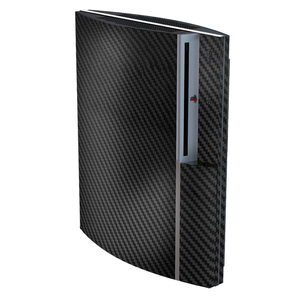 Fibra Carbono Negro Skin Playstation 3 Fat