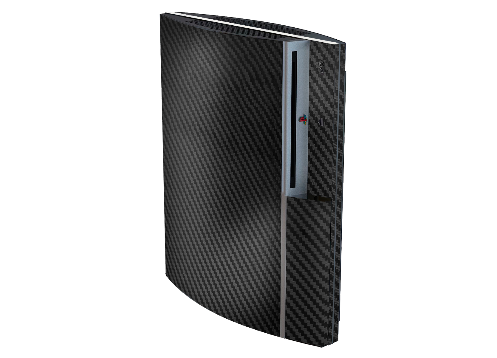 Fibra Carbono Negro Skin Playstation 3 Fat