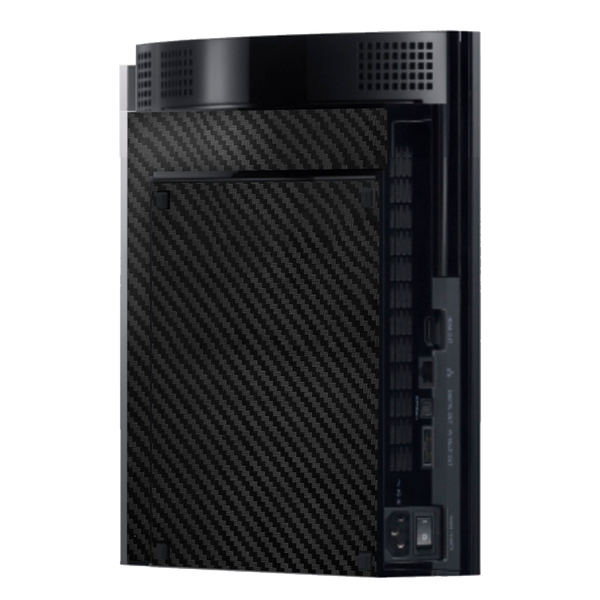 Fibra Carbono Negro Skin Playstation 3 Fat