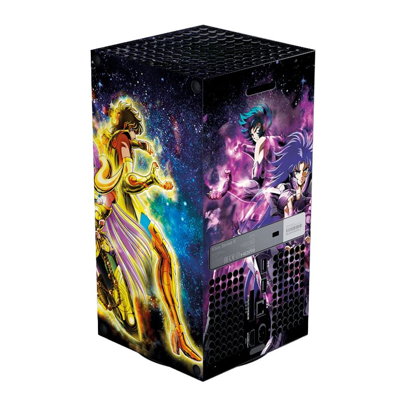 Saint Seiya Xbox Series X Skin Xonebrand