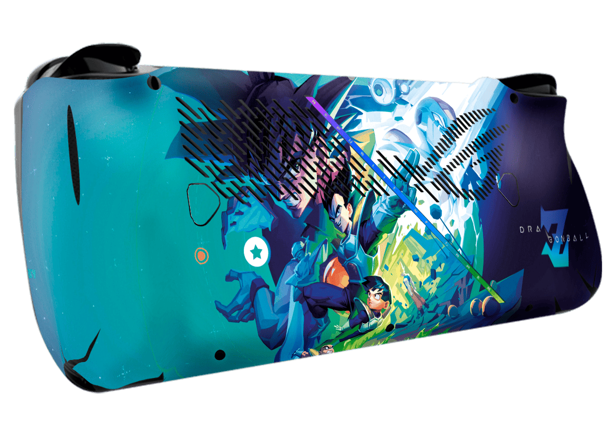 Dragon Ball Z Asus Rog Ally X Handheld Gaming Computer Skin