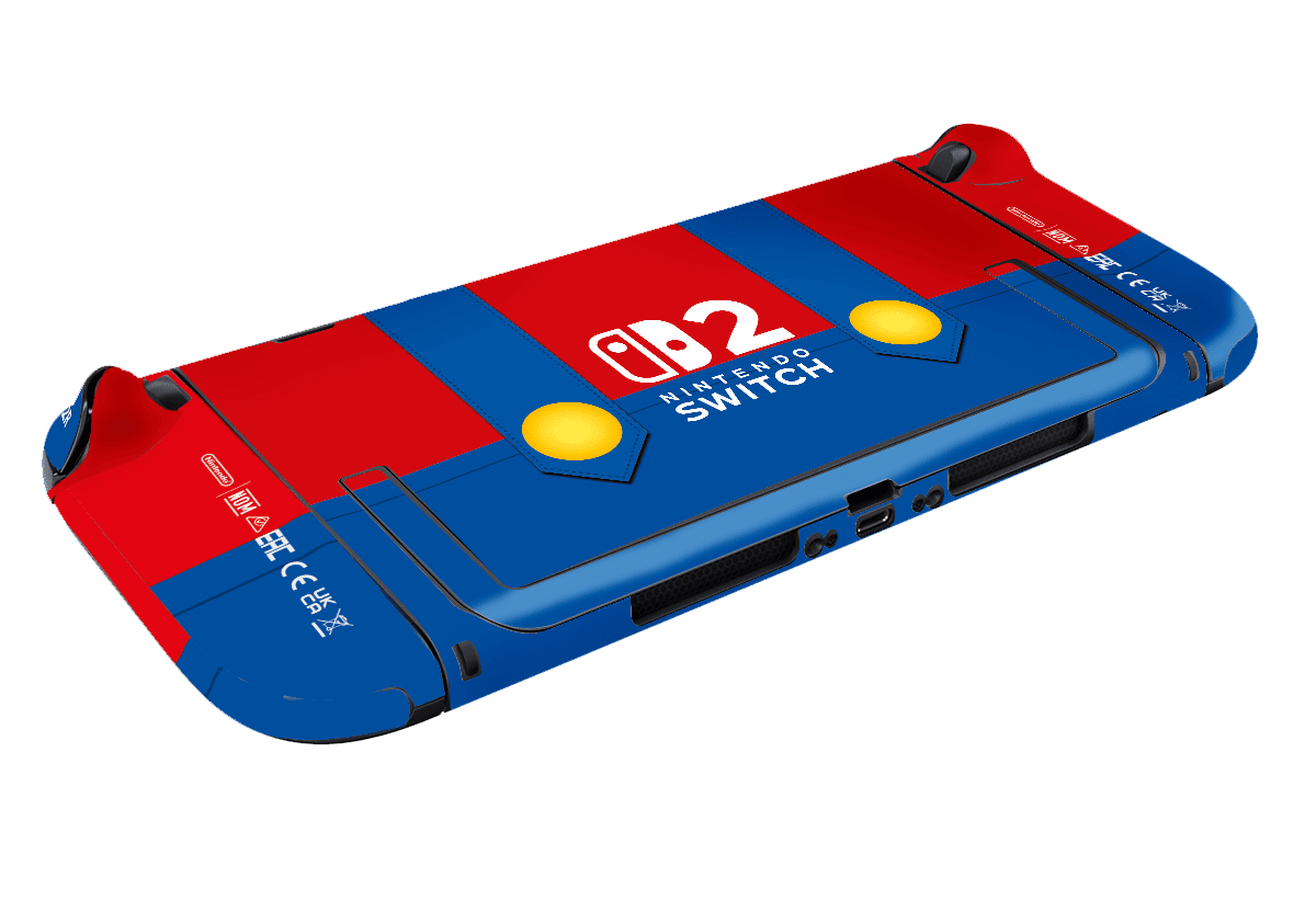 Mario Bros Skin Nintendo Switch 2 (2025) Xonebrand