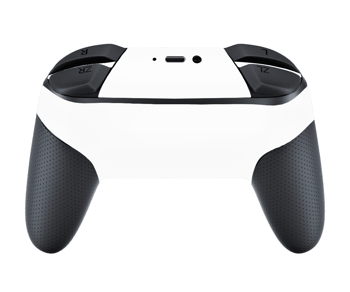 Blanco Mate Skin Nintendo Switch Pro Controller Xonebrand