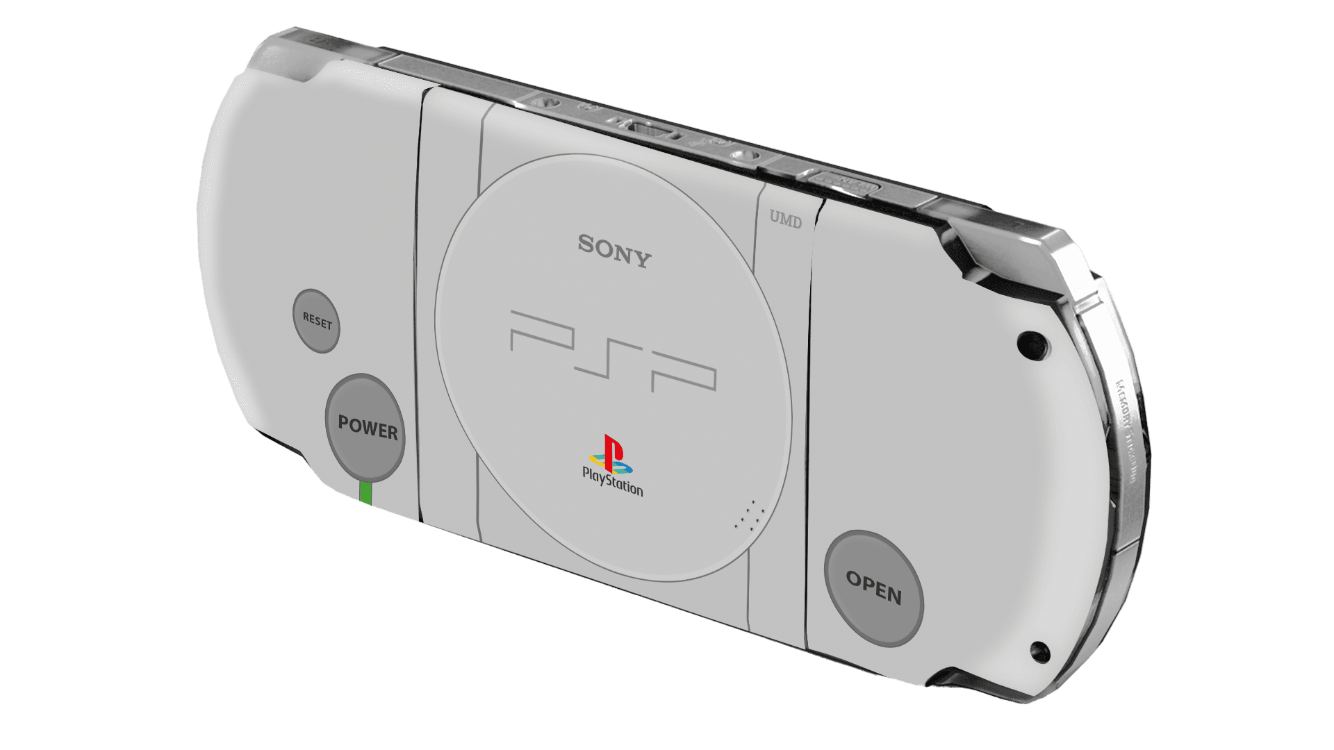 Modelo PS1 Skin Playstation Portable (PSP) Xonebrand