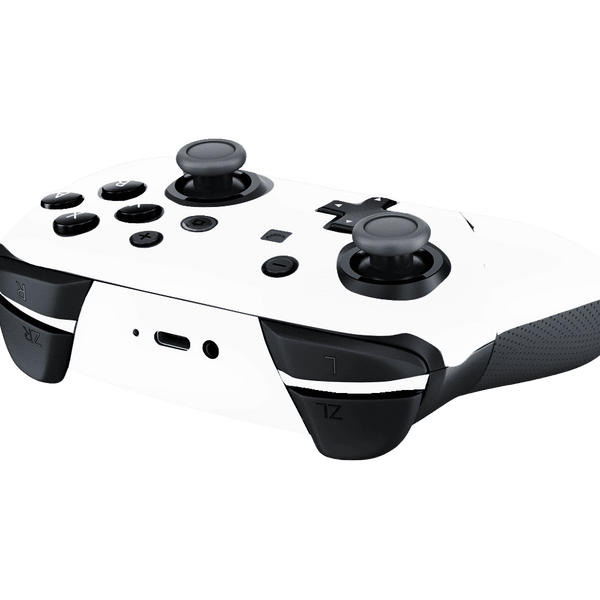 Matte White Skin Nintendo Switch Pro Controller