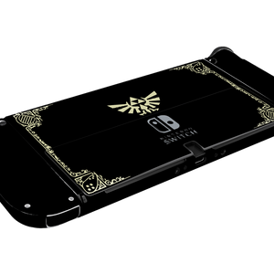 Zelda Hyrule Warriors Black Nintendo Switch Oled (2021) Skin