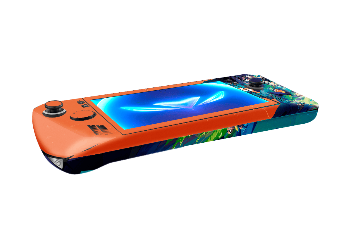 Dragon Ball Z Asus Rog Ally X Handheld Gaming Computer Skin