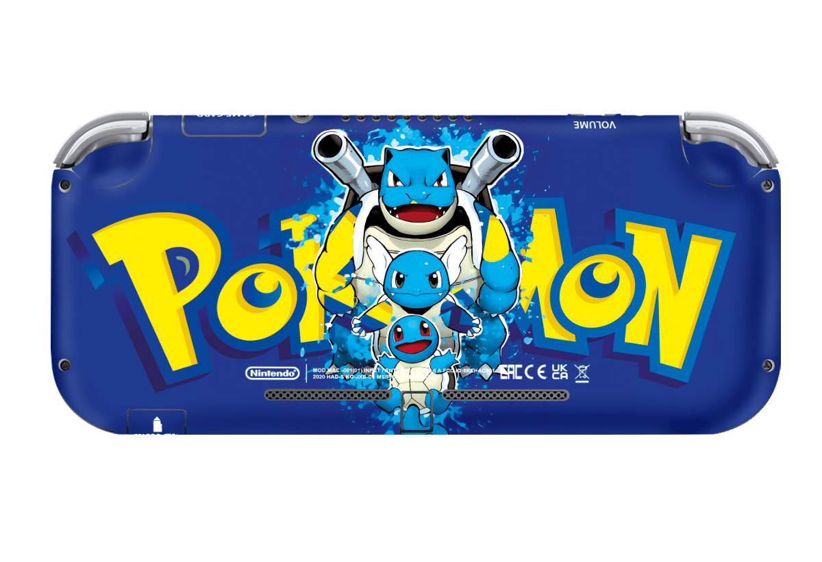 Pokemon Squirtle Skin Nintendo Switch Lite Xonebrand