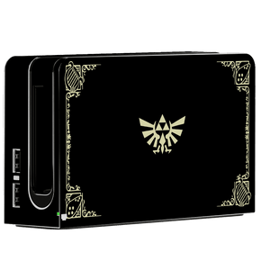 Zelda Hyrule Warriors Black Nintendo Switch Oled (2021) Skin