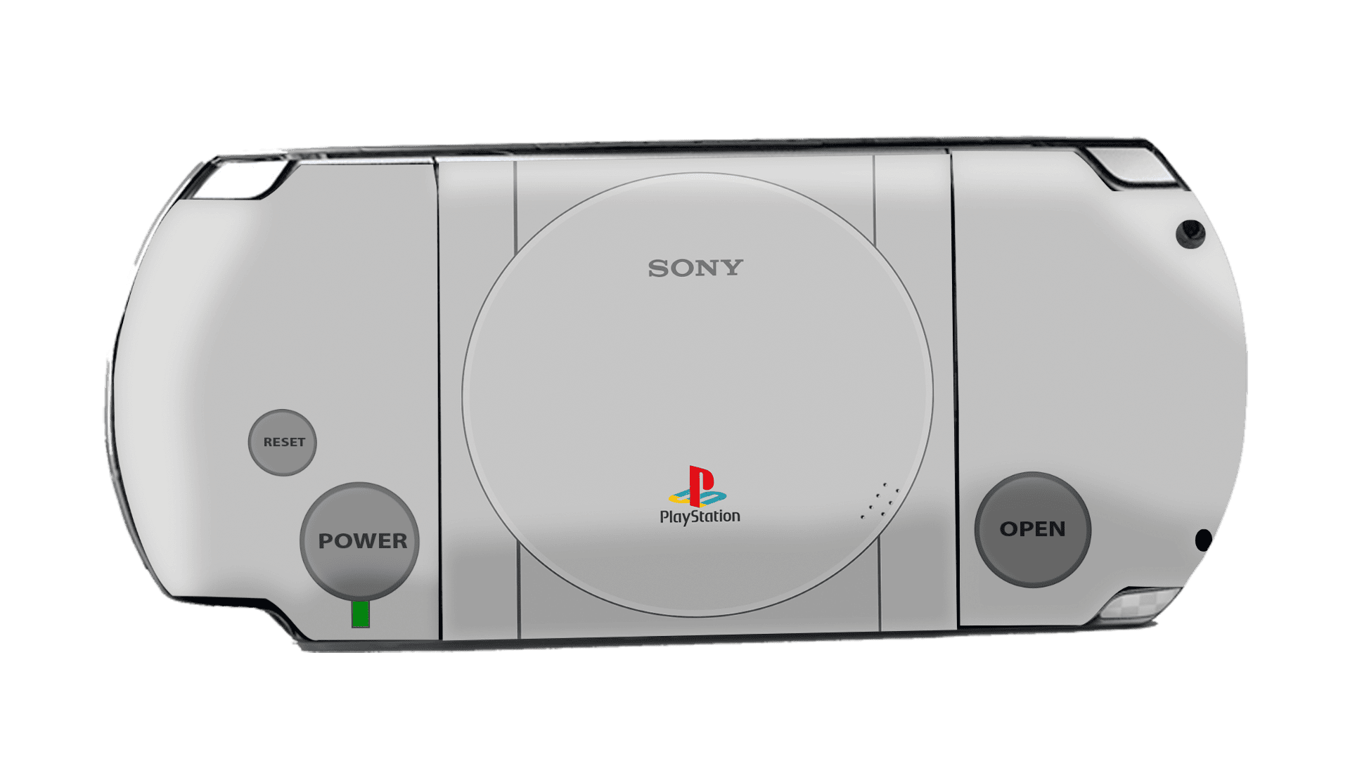 Modelo PS1 Skin Playstation Portable (PSP)