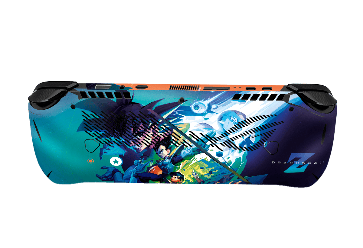 Dragon Ball Z Asus Rog Ally X Handheld Gaming Computer Skin