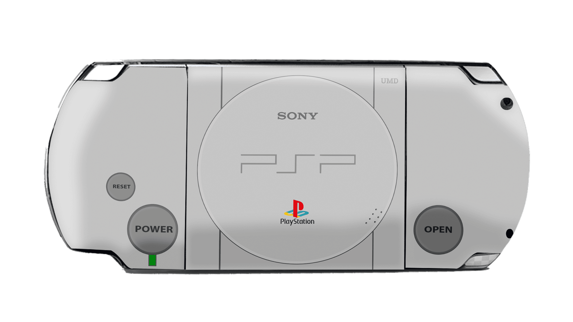 Modelo PS1 Skin Playstation Portable (PSP) Xonebrand