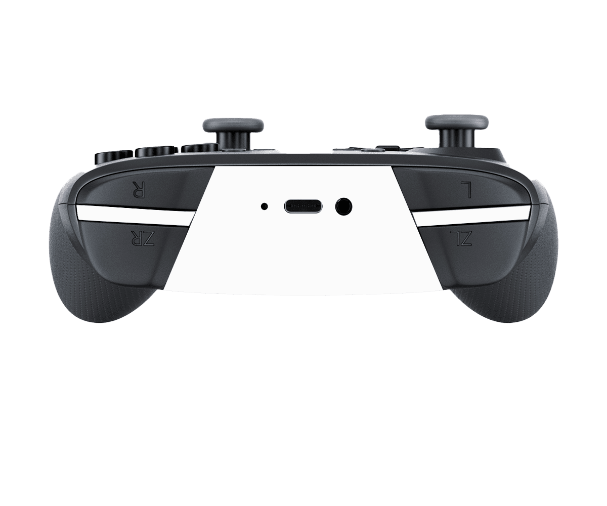 Blanco Mate Skin Nintendo Switch Pro Controller Xonebrand