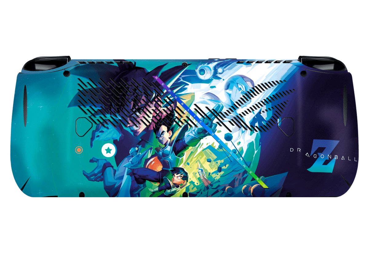 Dragon Ball Z Asus Rog Ally X Handheld Gaming Computer Skin