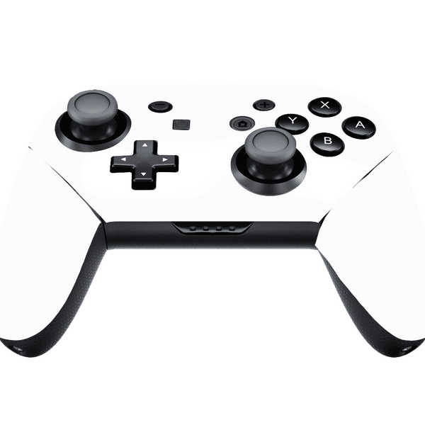 Matte White Skin Nintendo Switch Pro Controller