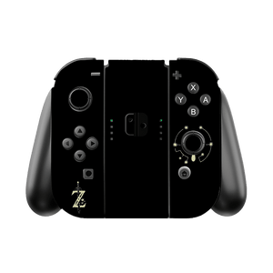 Zelda Hyrule Warriors Black Nintendo Switch Oled (2021) Skin