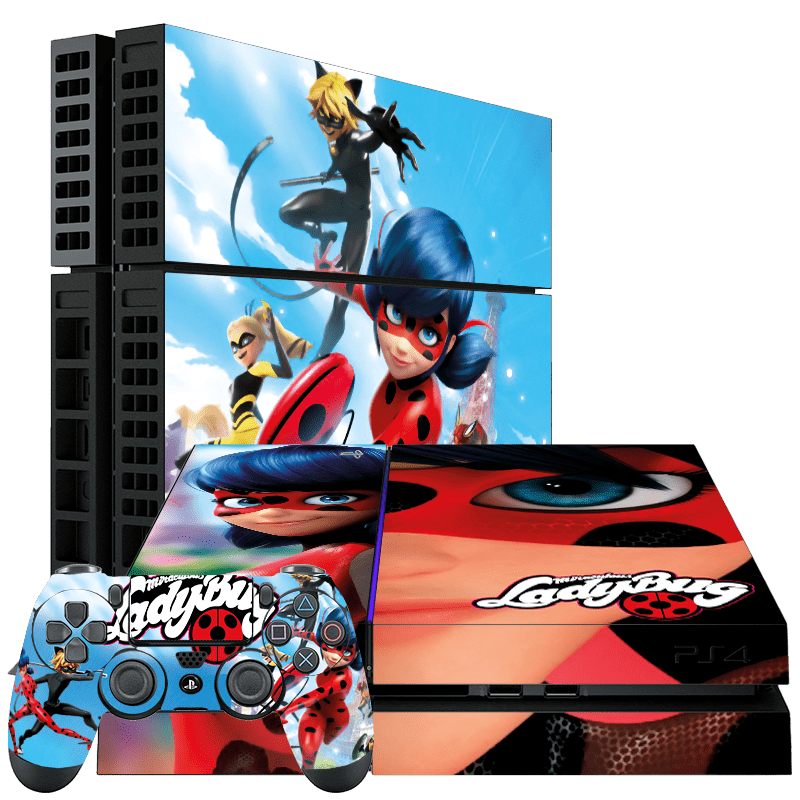 LadyBug PS4 Fat Bundle Skin