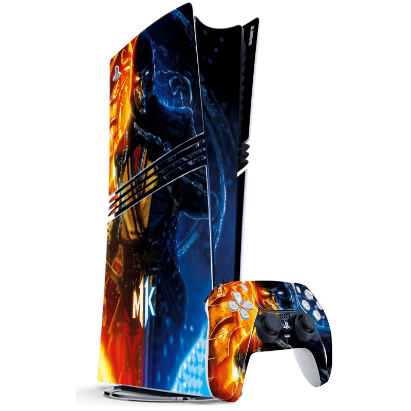 Mortal Kombat Skin Playstation 5 Pro Xonebrand