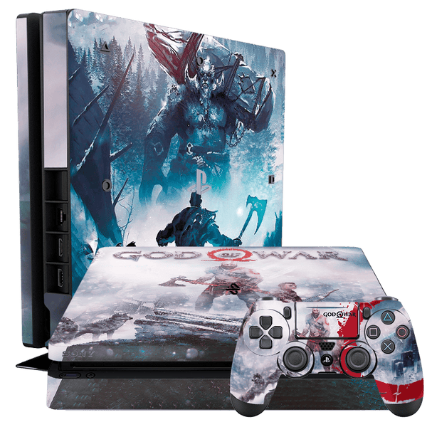 God of War Skin Playstation 4 Slim