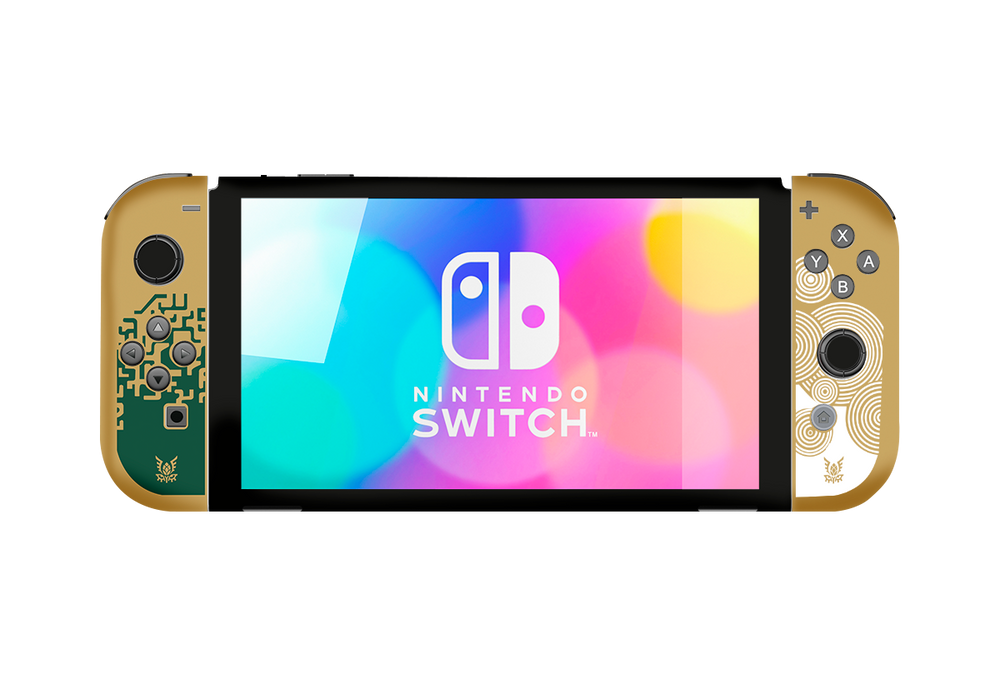 Zelda Tears of the kingdom Skin Nintendo Switch OLED (2021) Xonebrand