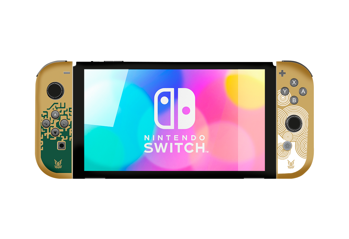 Legenda de Zelda Nintendo Switch Oled (2021) Skin