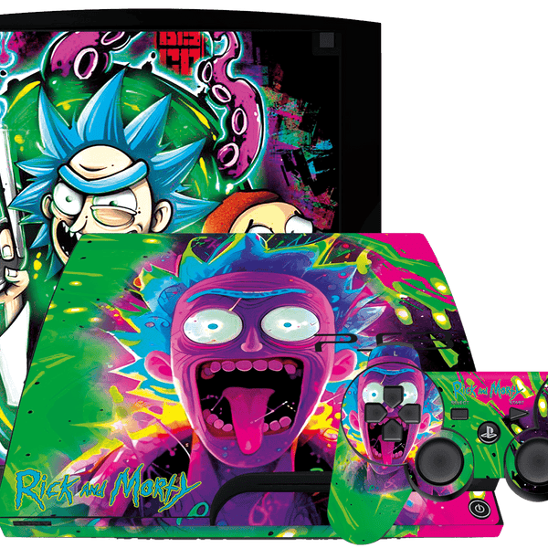 Rick & Morty Skin Playstation 3 Slim