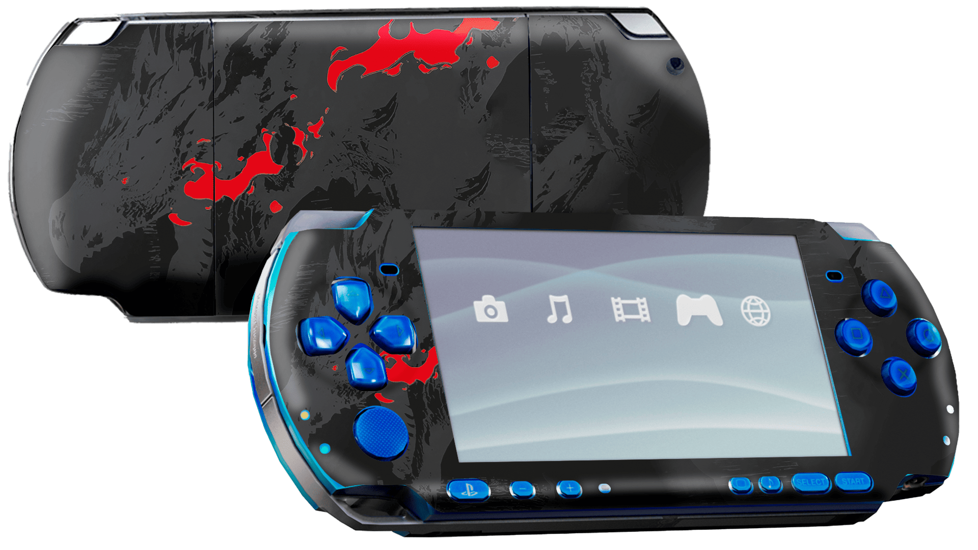 Monster Hunter PSP portátil para juegos Bundle Skin